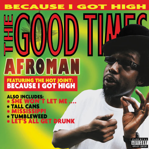 Afroman - The Good Times [25th Anniversary Edition Hazy White Smoke Colored Vinyl 2LP]