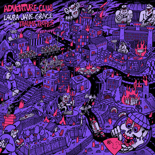 Laura Jane Grace - Adventure Club (Explicit Content) [Pink Colored Vinyl LP]
