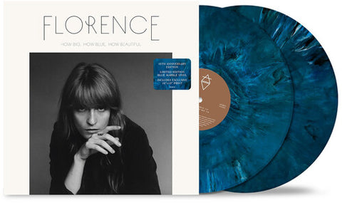 Florence & the Machine - How Big, How Blue, How Beautiful [10th Anniversary Blue Marble Colored Vinyl 2LP]