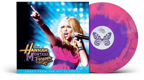 Hannah Montana Forever [Hot Pink Cadillac with Purple Swirl Colored Vinyl LP]