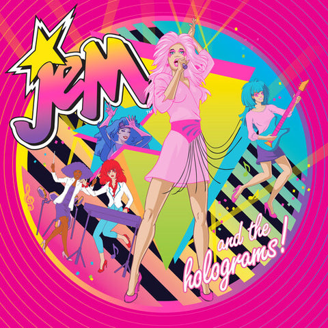 Jem and the Holograms - Original Soundtrack [Pink Colored Vinyl LP]