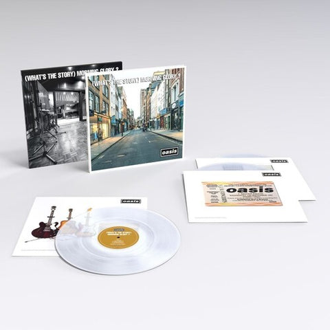 Oasis - (What's The Story) Morning Glory? [Indie Exclusive Deluxe 30th Anniversary Edition Crystal Clear Colored Vinyl 3LP]