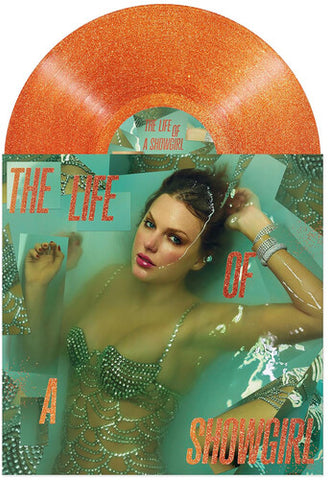 Taylor Swift - The Life Of A Showgirl [Sweat and Vanilla Perfume Portofino Orange Glitter Vinyl LP]