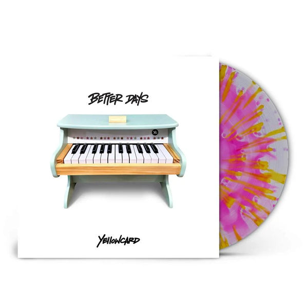 Yellowcard - Better Days (Explicit Content) [Indie Exclusive Pink and Yellow Splatter Colored Vinyl LP]