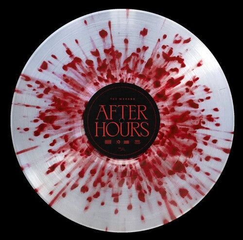 The Weeknd - After Hours [Limited Edition Clear/Red Splatter Vinyl 2 LP]