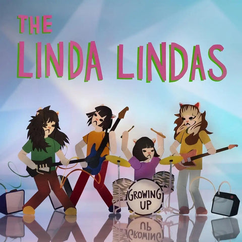 The Linda Linda’s - Growing Up [Limited Edition Clear/Blue/Pink Splatter Vinyl LP]