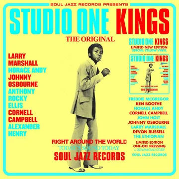Soul Jazz Records Presents: Studio One Kings [Limited Edition Yellow Vinyl 2 LP]