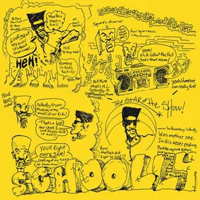 Schoolly D - S/T [Limited Edition Black & Yellow Vinyl LP]