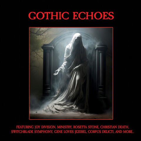 Various Artists - Gothic Echoes [Limited Edition Red Marble Vinyl LP]