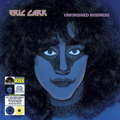 Eric Carr - Unfinished Business [RSD Deluxe Edition Boxset Blue/Yellow Vinyl 2 LP]