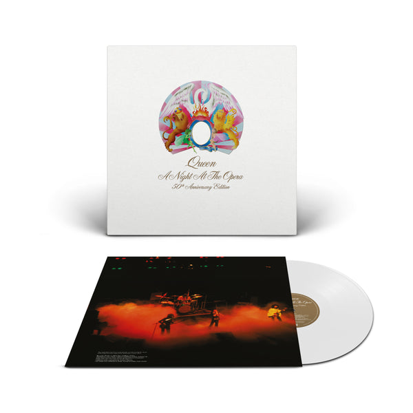 Queen - A Night At The Opera [50th Anniversary Edition 180g Clear Vinyl LP]