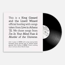 King Gizzard and The Lizard Wizard - ﻿Songs from I'm In Your Mind Fuzz & Murder of the Universe Live in Athens '25 [Vinyl LP]