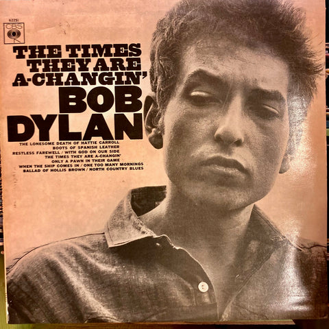 Bob Dylan - The Times They Are A-Changin' (U.K. Press)