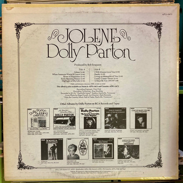 Dolly Parton - Jolene