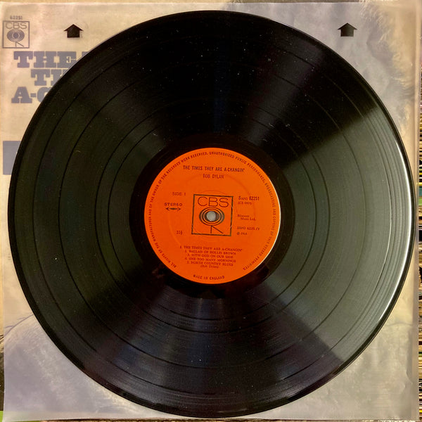 Bob Dylan - The Times They Are A-Changin' (U.K. Press)