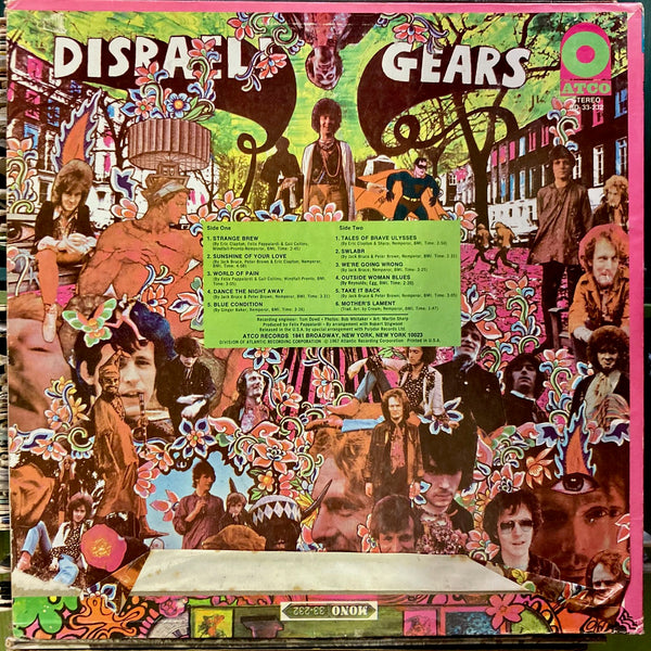 cream disraeli gears Cream