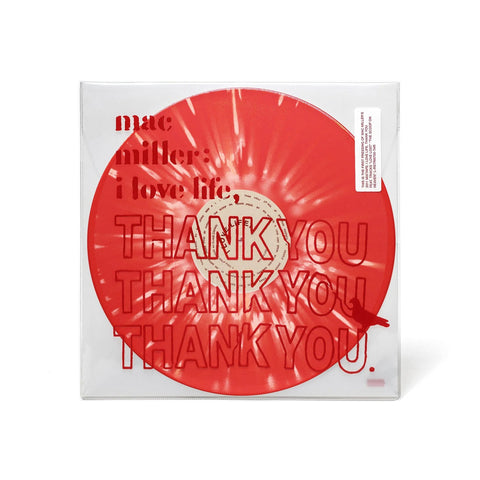 Mac Miller - I Love Life, Thank You [Red and White Splatter Colored Vinyl LP]