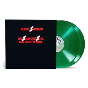 Black Sabbath - We Sold Our Soul for Rock 'n' Roll [RKTBR25 Brick & Mortar Exclusive Clear Green Colored Vinyl LP]