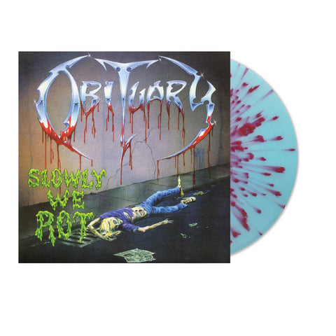 Obituary - Slowly We Rot (Remastered, Expanded, Blood Splatter Vinyl LP)