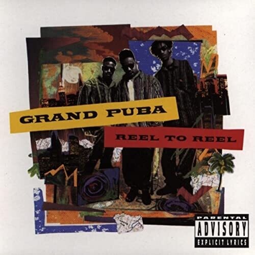 Grand Puba - Reel to Reel [Tangerine Orange with Canary Yellow Blue Jay with White Vinyl LP]