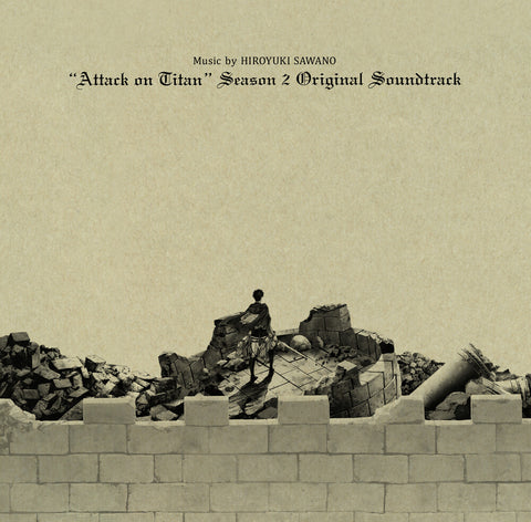 Hiroyuki Sawano - Attack On Titan Season 2 Soundtrack [Color Vinyl 3 LP]