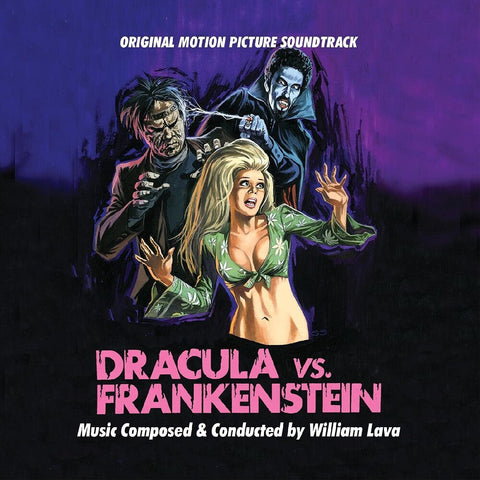 William Lava - Dracula Vs. Frankenstein - [Limited Orange Vinyl LP]