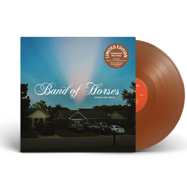 Band Of Horses - Things are Great [Indie Limited Translucent Rust Vinyl LP]