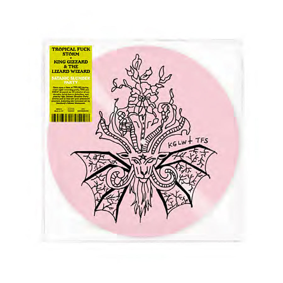 Tropical Fuck Storm & King Gizzard & The Lizard Wizard - Satanic Slumber Party EP [Limited Pink Silkscreened Vinyl]