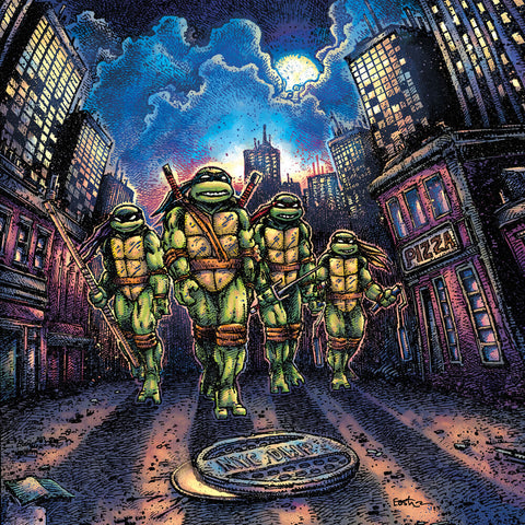 Teenage Mutant Ninja Turtles - Soundtrack [Turtle Mask Splatter Vinyl 2 LP]