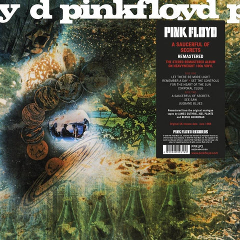 Pink Floyd - A Saucerful Of Secrets [Remastered 180 Gram Vinyl LP]