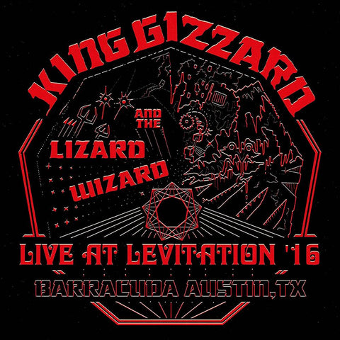 King Gizzard And The Lizard Wizard - Live At Levitation ‘16 [Red Vinyl 2LP]