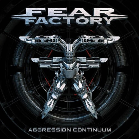 Fear Factory - Aggression Continuum [Black & Blue With White Splatter Vinyl 2LP]