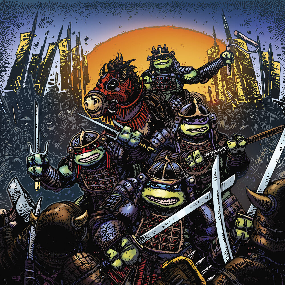 Teenage Mutant Ninja Turtles III - Soundtrack [Tri-Colored Vinyl LP]