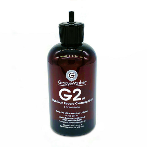 GrooveWasher G2 Record Cleaning Fluid 8oz *FREE SHIPPING*